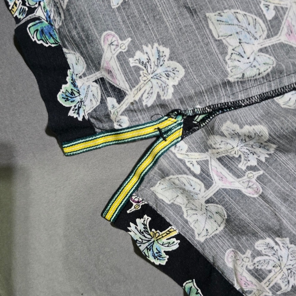 Tommy Bahama Men's Black Cocktail Palm Tree Short Sleeve Button Up Shirt Large - Picture 7 of 8